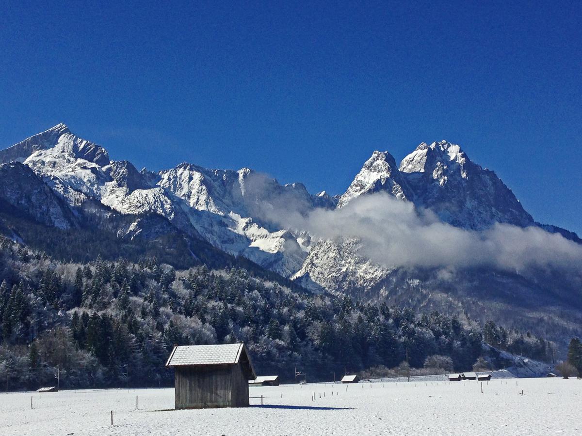 Ferienwohnung Am Kurpark - Wohnung 1,60Qm- Garmisch-Partenkirchen Exterior foto